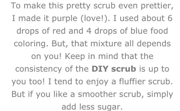 SLEEPY BABY SUGAR SCRUB ~ RELAX AND SLEEP LIKE A BABY! 💜