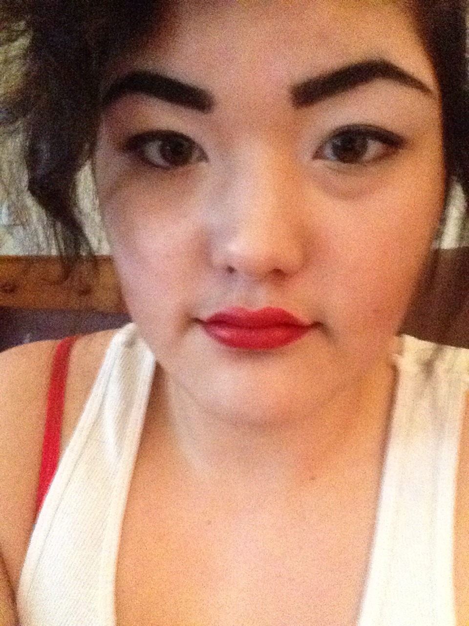 Make sure you follow your lip liner!