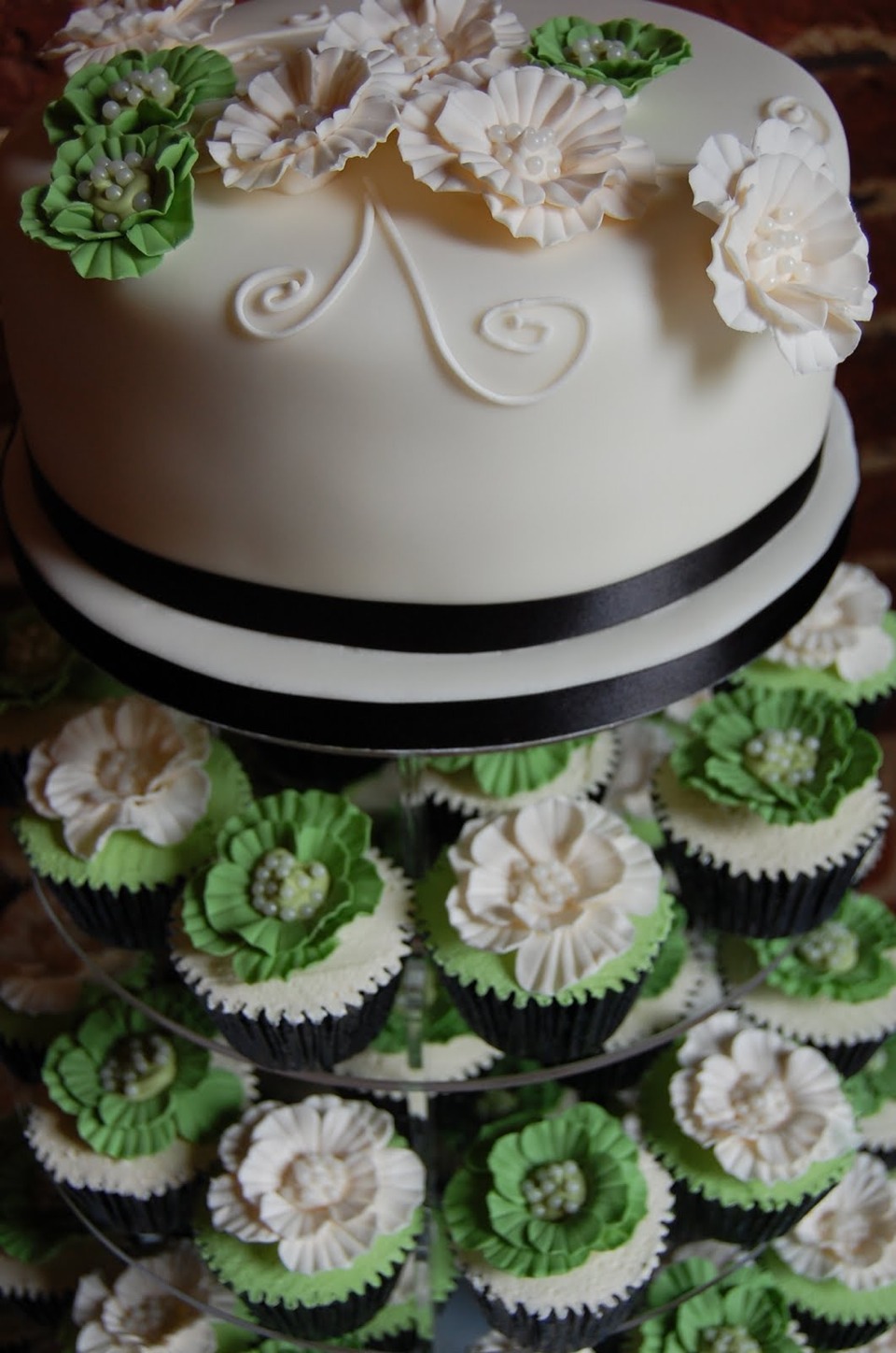 Wedding Cupcake Cakes!  