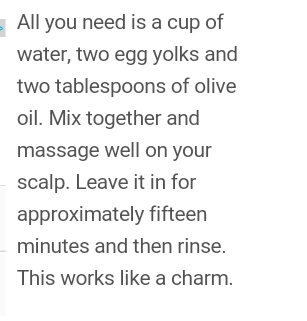 Restoritive Dry Hair Masks!
