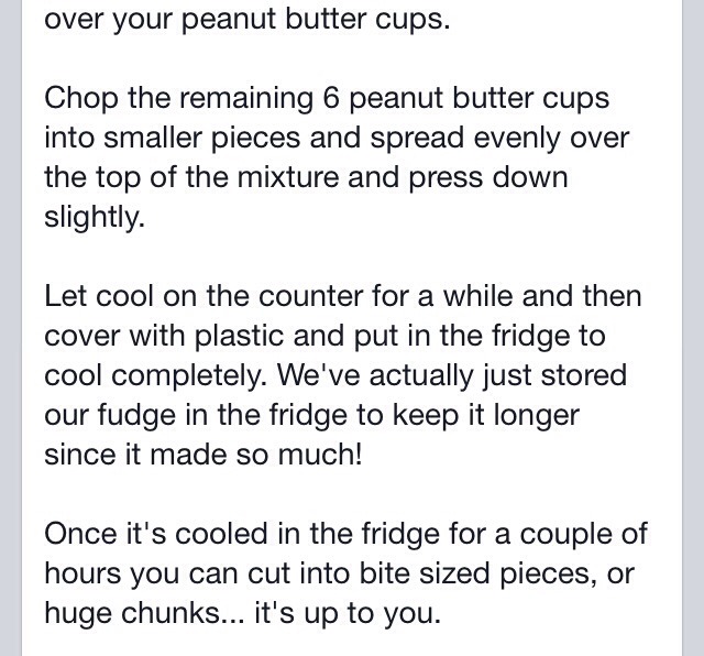 White Chocolate Fudge With Reece Peanut Butter Cups  