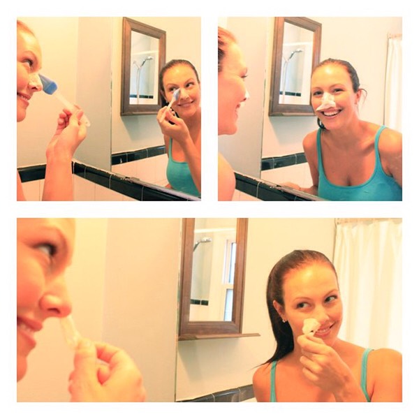 11. Keep it super simple and just put egg whites on your face.