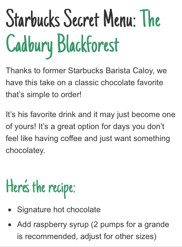 ✨☕️What To Order From Starbucks And How To Order It Part3⃣☕️✨