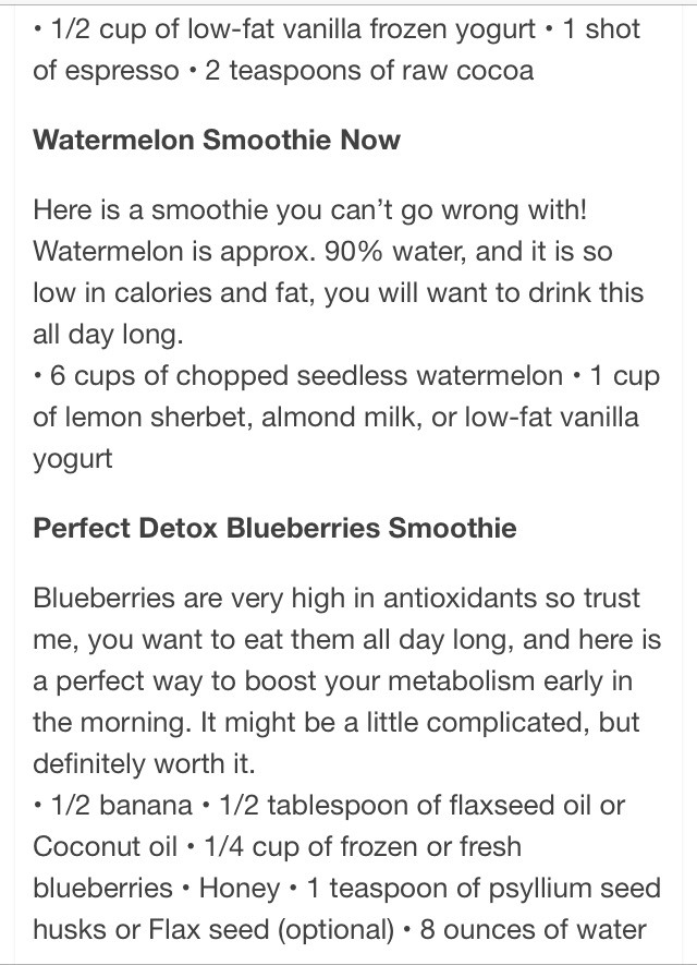 💥✨5 Weight loss Smoothies For Fast Weight loss✨💥