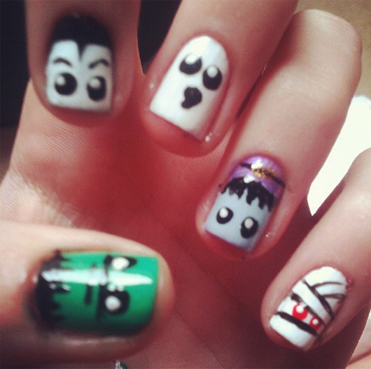 Halloween Nails Art