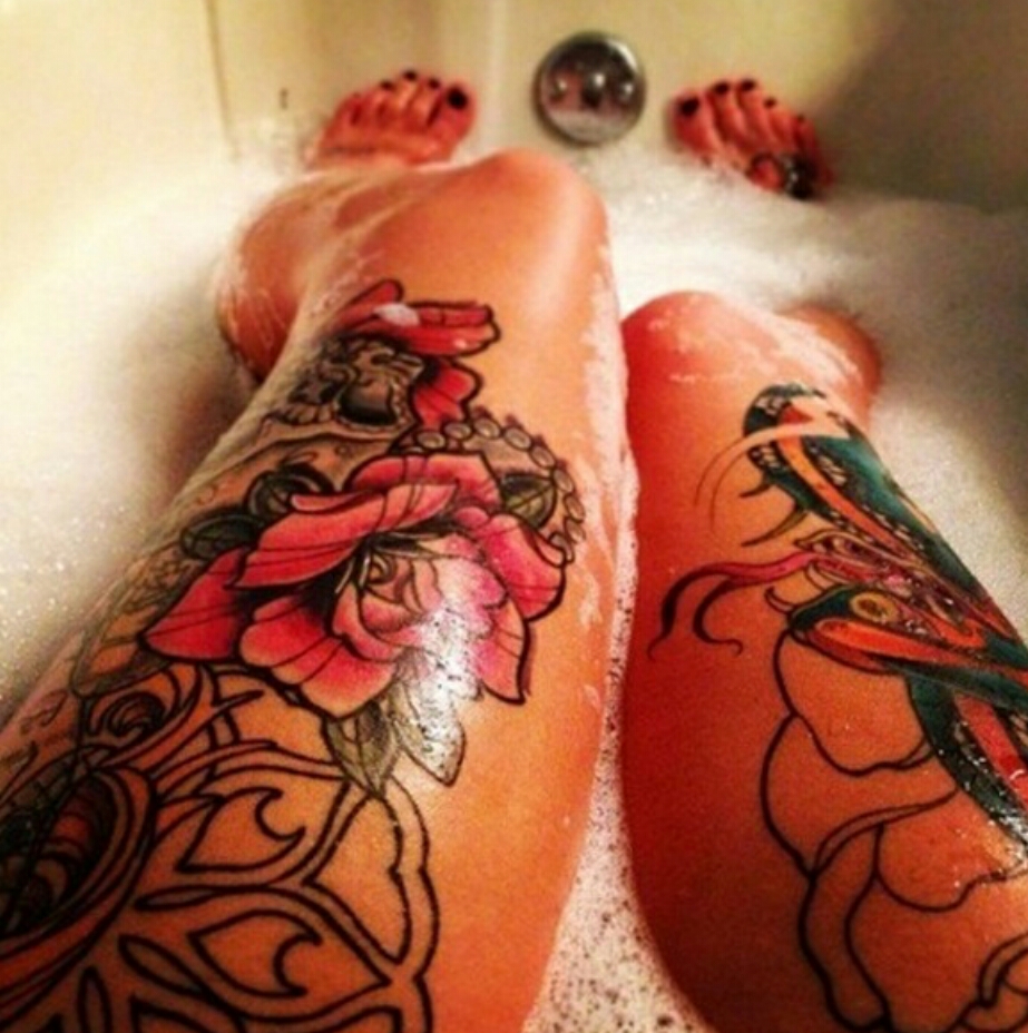 Beautiful Thigh Tattoos!!!!