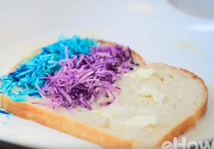 Rainbow Grilled Cheese!!!!