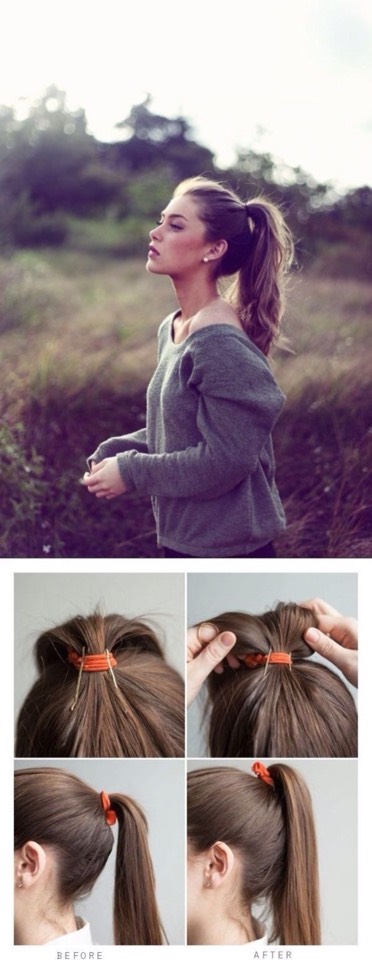 20 Simple Hair Tutorials 