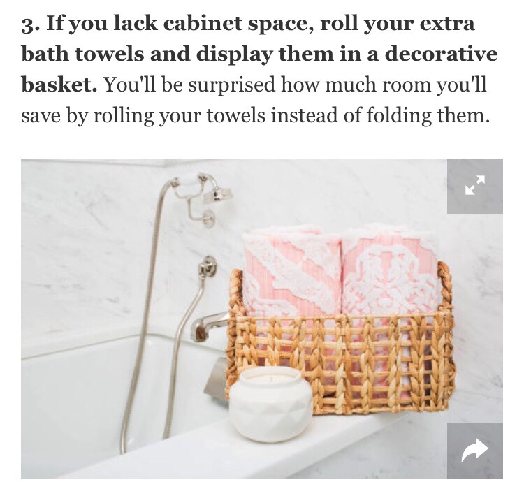 17 Genius Bathroom Organization Hacks