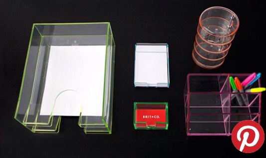 Neon Desk Accessories

All you need to get is some stationary or equipment you want and jazz it up 💕 

