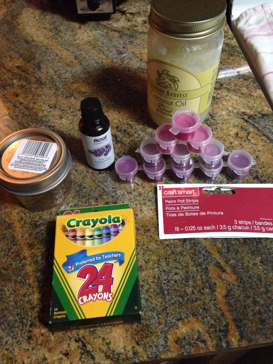 Coconut Oil And Crayon Lipgloss! 