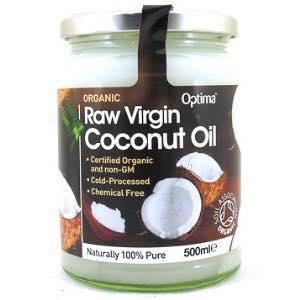 Third ingredient- Coconut oil
Mix 1 tbsp of Coconut oil into the Honey and Oats
Coconut oil helps to smooth the skin.