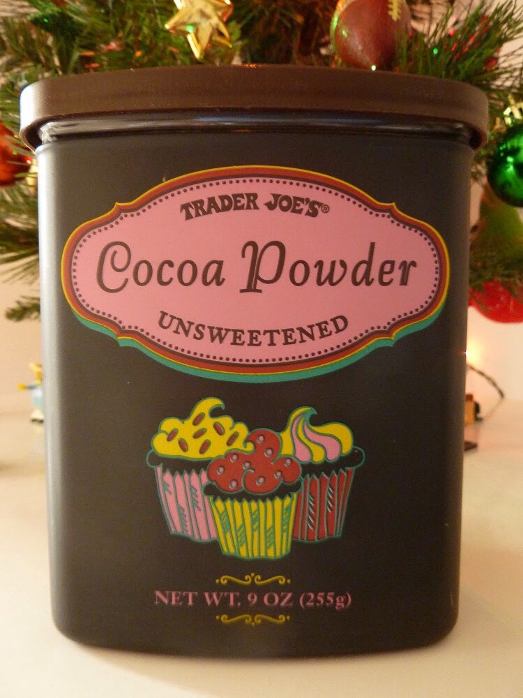 Then add 2 tablespoons (2oz) of cocoa power 