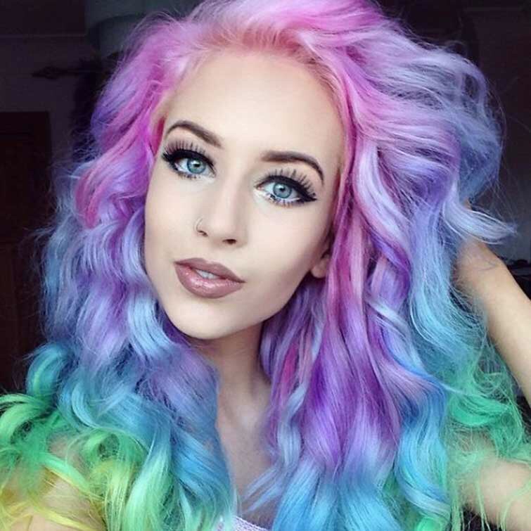 Beautiful Summer Hair Inspiration 2015 - Get Colorful!