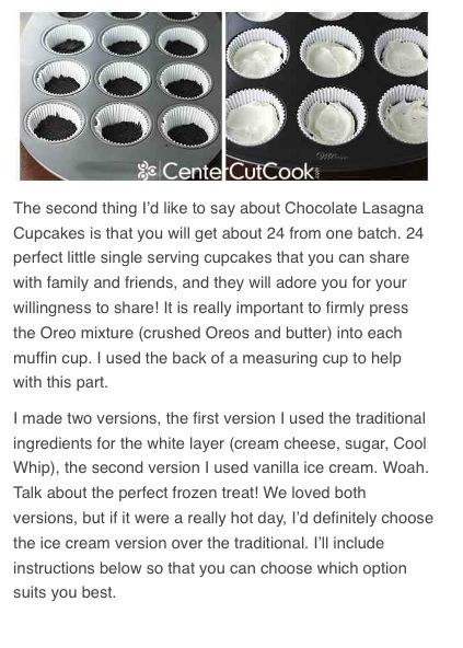 🎂amazing!!!!(: Lasagna Cupcakes!!!(: 🎂