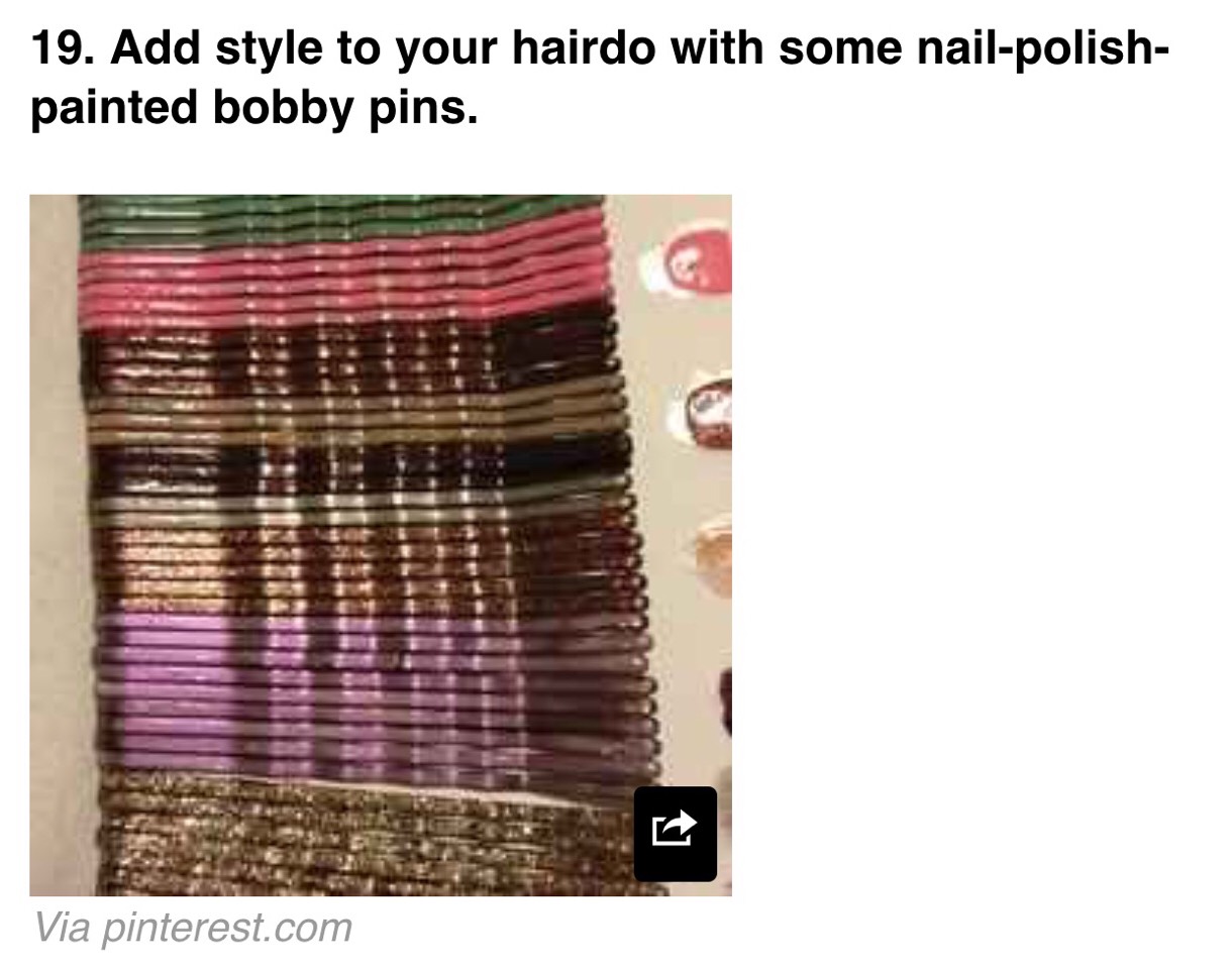 3⃣1⃣ Creative Life Hacks Every Girl Should Know. 👍🏻❤️👍🏻