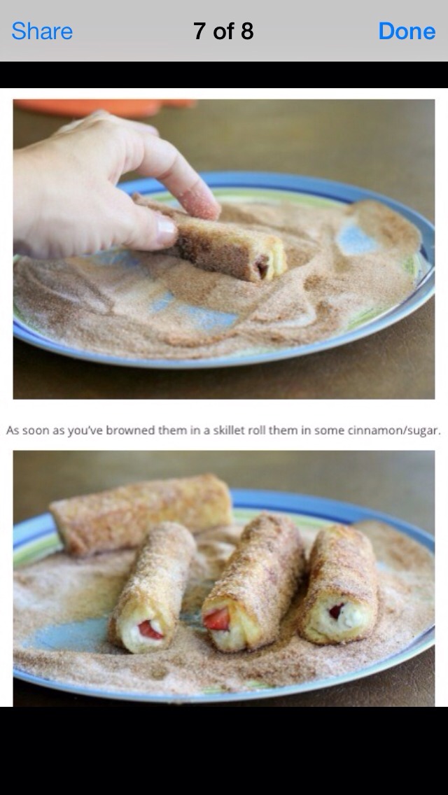 French Toast Roll Ups 