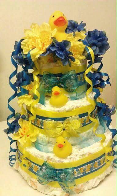 Diaper Baby Shower Cake :) 