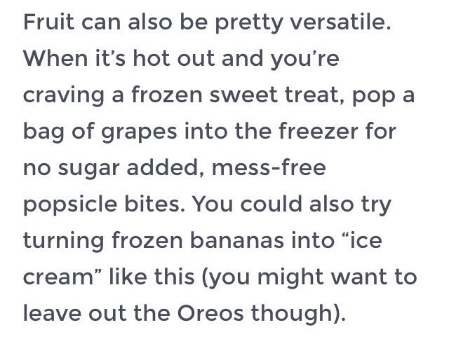 Fit Girl's Grocery List!