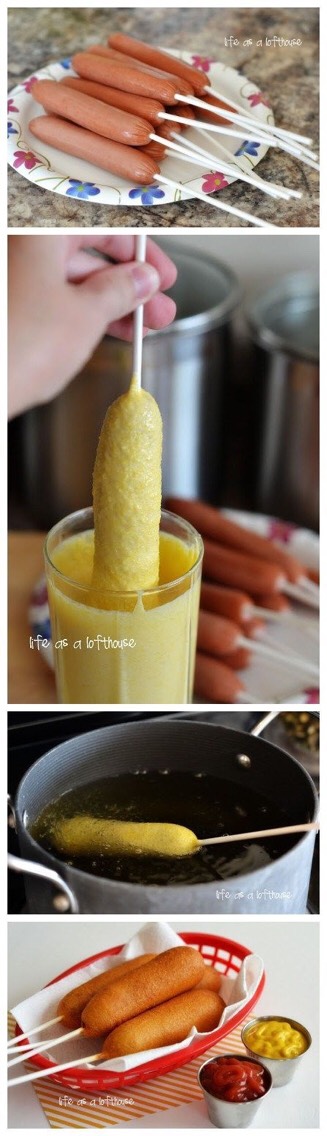 Homemade Corn Dogs