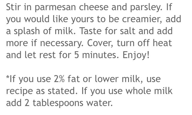 Creamy Parmeson Rice!! Yummm