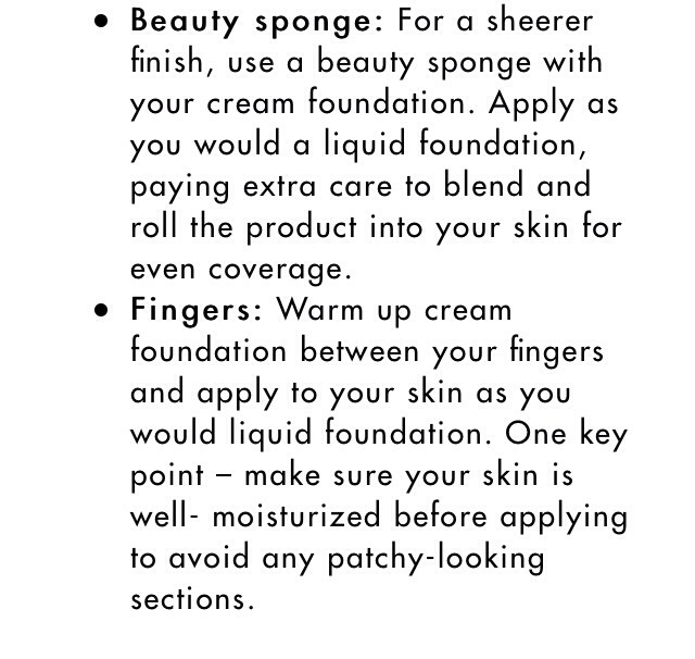 Foundation Application Guide! Liquid, Powder, Gel, Ect!!