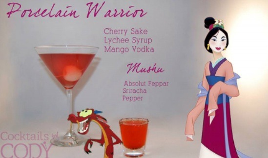 Disney Themed Cocktails 👑🍹
