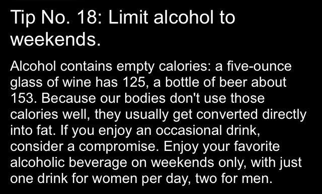 22 Diet Tips