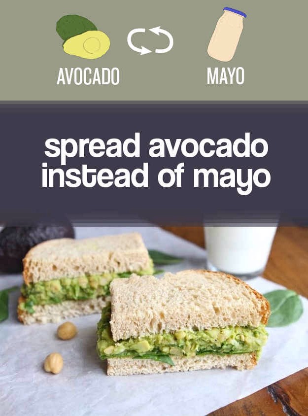 19. Make smart ingredient swaps.