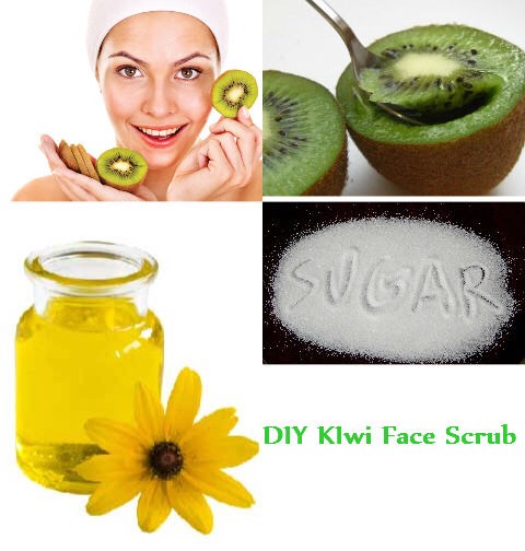 Amazing Kiwi Face Mask For A Beautiful Glowing Skin.!🍃 #greengoddess 