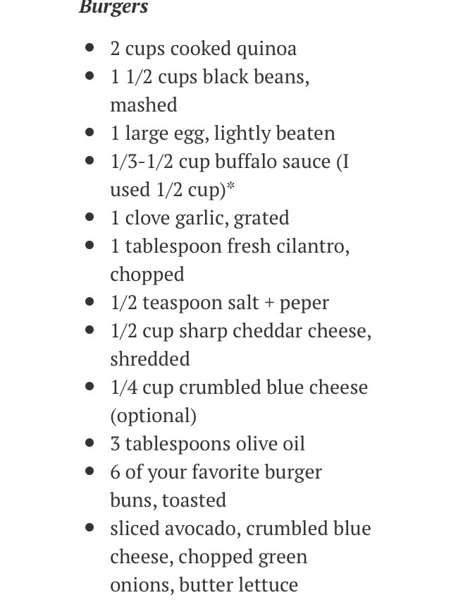 Buffalo Blue Curly Cheese Fries & Black Bean Burger 