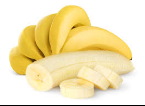 Fresh bananas.