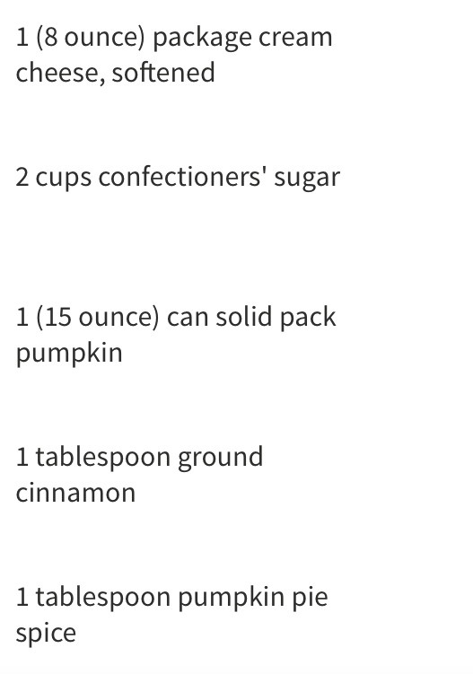 Ingredients
*note: the recipe also called for a tablespoon of orange juice from concentrate but I left it out of my recipe because I didn't have it, and have always made it that way.