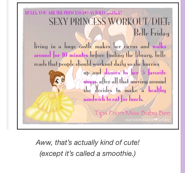 Disney Princess Fitness: Fun Way to Workout  👑 (Please disregard the "sexy" pictures)