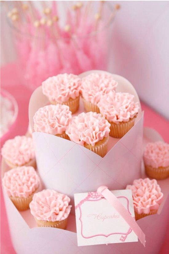Yummy Flower Cupcakes 