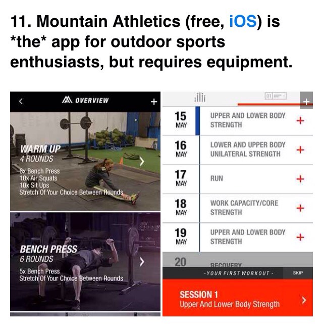 13 Free Apps That Are Better Than A Gym Membership!!