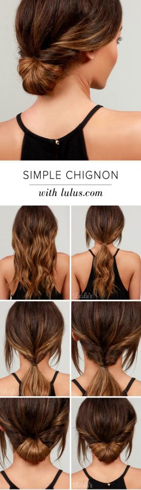 6 Trendy Low Bun Updo Hairstyles Tutorials!!!!