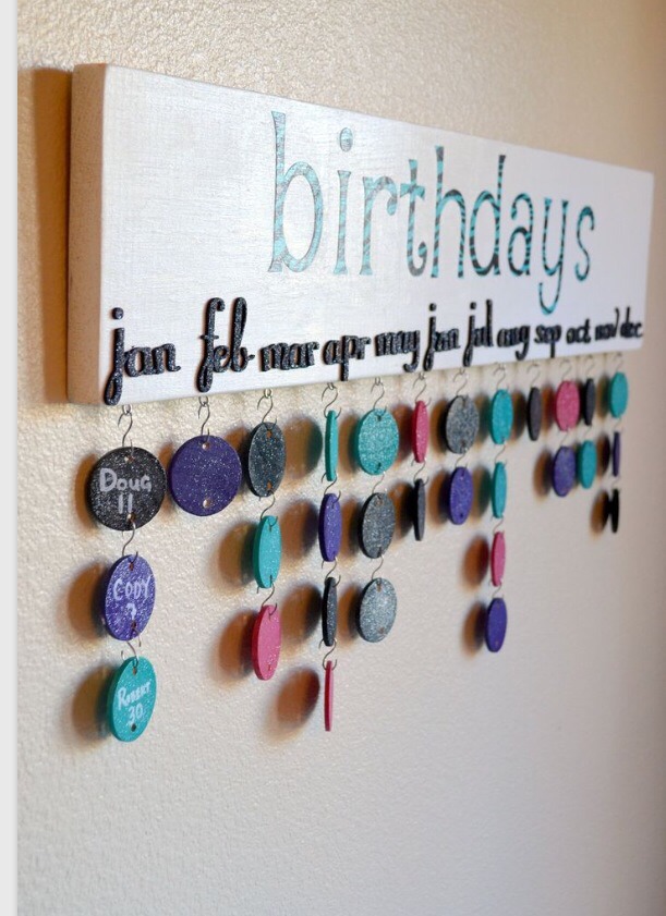 A good way to remember birthdays. 