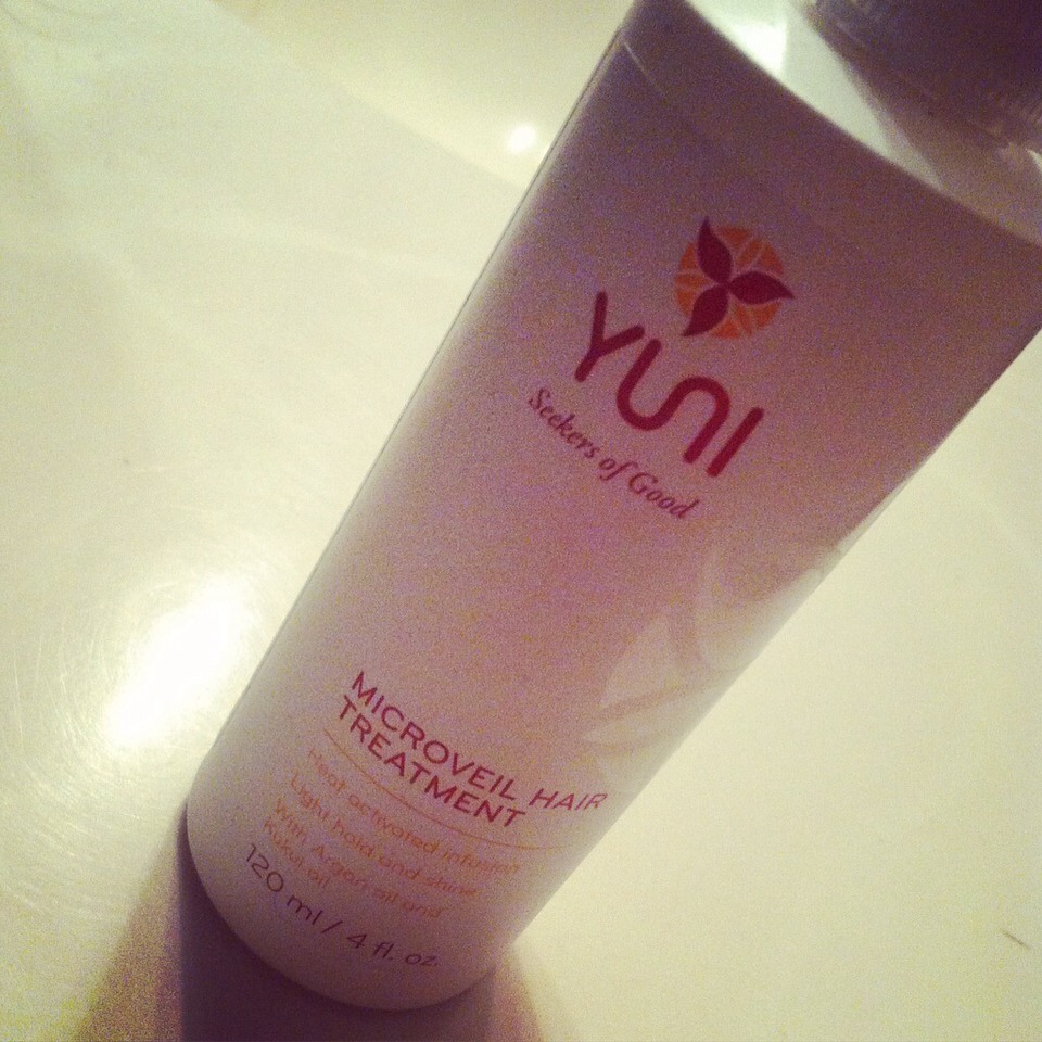 Yuni's Microveil Hair Treatment is a must have! Infused with argan and kukui oils, it will add shine and body and can also help to repair damage. It's also heat activated so, mist it on before your gym or yoga session or before you get busy in the garden and have beautiful hair before you know it!