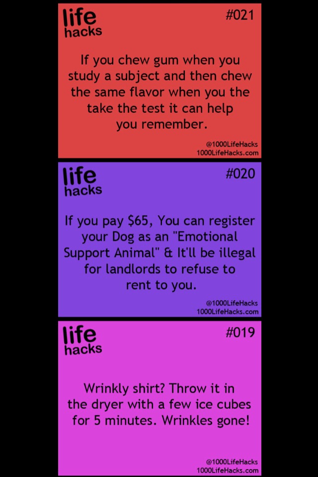 Life Tips