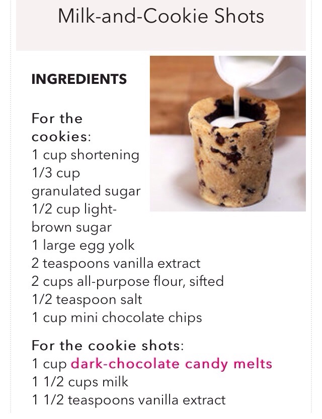 Milk & Cookies Shots! 🍪🍼