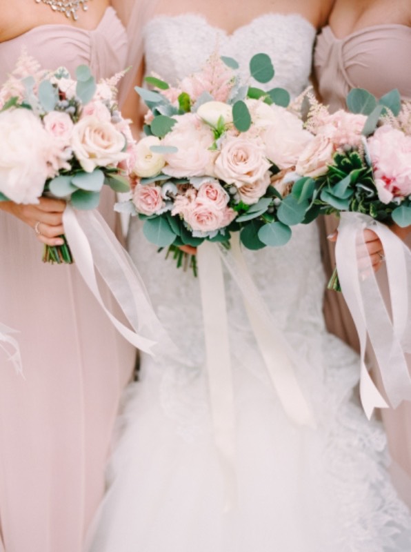 Rose Quartz + Serenity Wedding Inspiration #PantoneContest