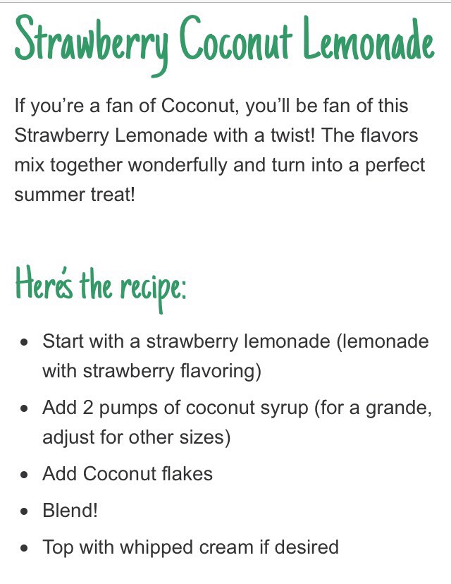 ✨☕️What To Order From Starbucks And How To Order It Part3⃣☕️✨