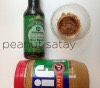 Try a different dipping sauce by using these ingredients to make a peanut satay sauce.