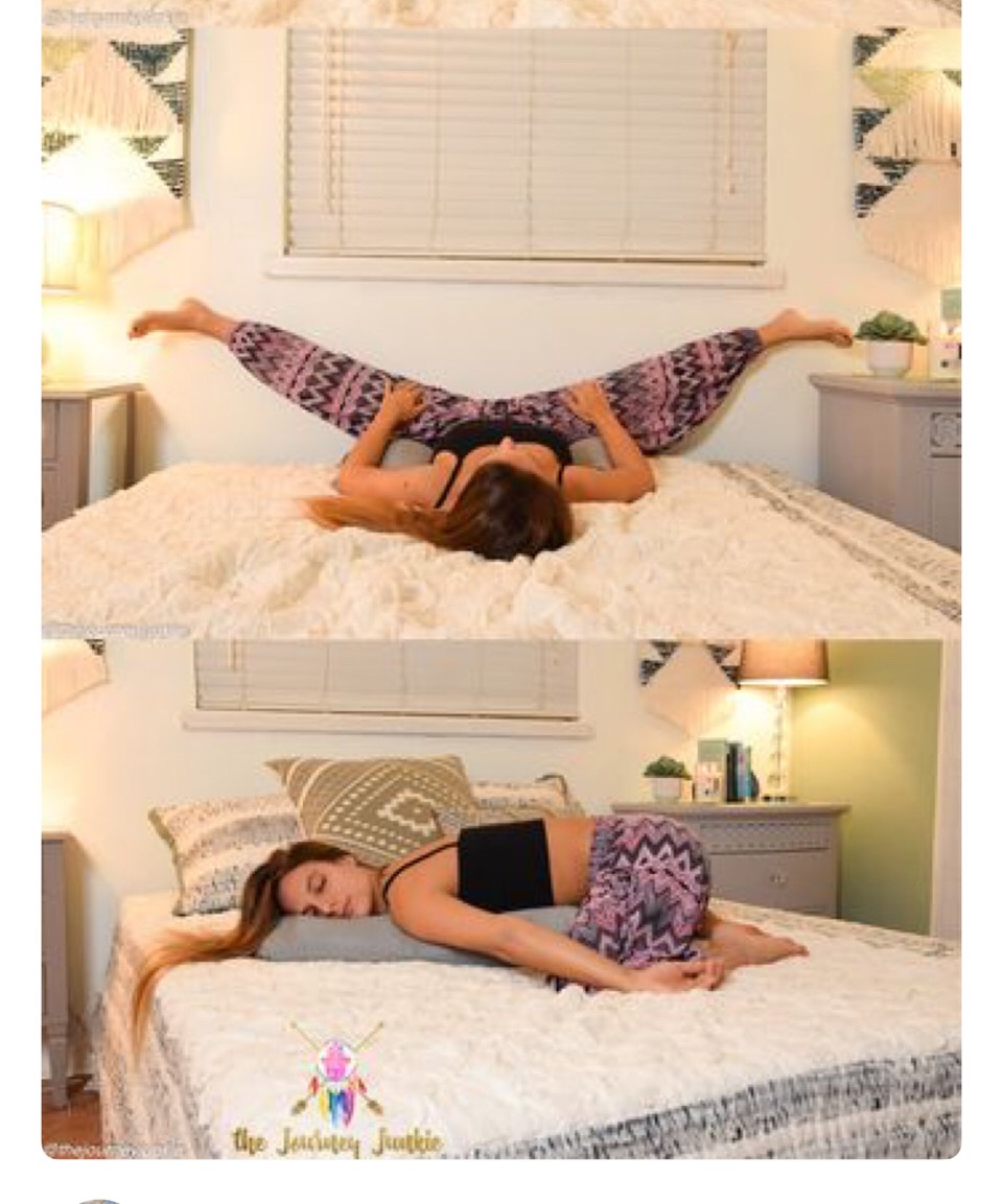 Bedtime Yoga Sequence For A Deeper Sleep