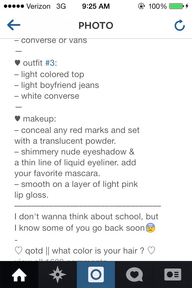 Back to school: Makeup, Hair, and Outfit