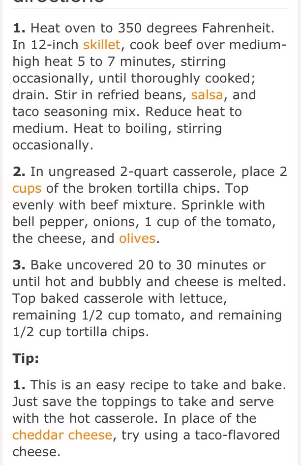 π Beef And Bean Taco Casserole π