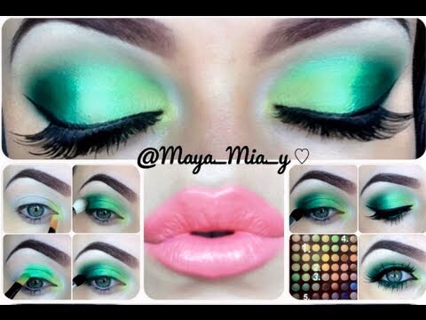 Beautiful Green Eye Shadow Look😍❤️✅