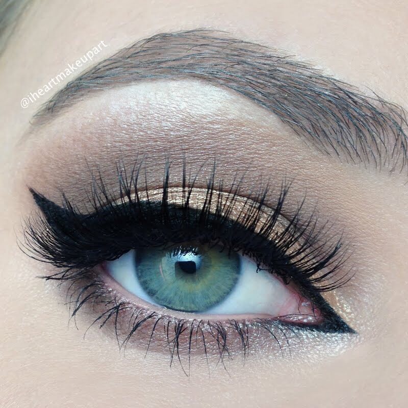 If also makes the lashes thick and full enough to pull off a cat eye.