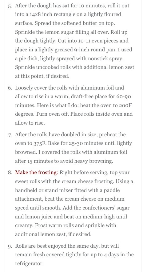 💥✨🍋 Lemon Sweet Rolls 🍋✨💥
